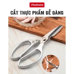 Kéo Làm Bếp Đa Năng SK5 JYoohome Kéo cắt gà cắt vải cắt giấy siêu sắc đạt tiêu chuẩn Nhật Bản 2