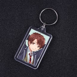 ( VUÔNG ) Móc khóa mica IN HÌNH Thiên Sứ Nhà Bên ver Đồng Phục anime chibi xinh xắn dễ thương 6