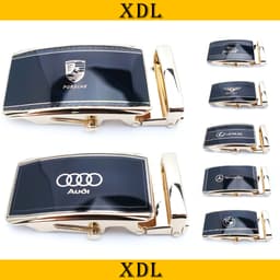 Mặt thắt lưng nam khóa lăn, đầu khóa thắt lưng nam mạ vàng hiệu xe L248V 1