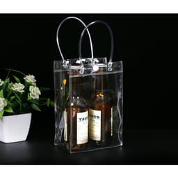 5 TÚI -Túi Xách Bằng Nhựa PVC Trong Suốt Bảo Vệ Môi Trường 7