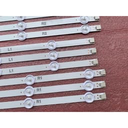 BỘ LED TIVI LG 47LN5200 47LN5400 47LN5700 47LN575 47LN578 47LA620 47LP360. CHÓA NHỎ 3V, MỚI 100%, BỘ 6 THANH DÀI 2