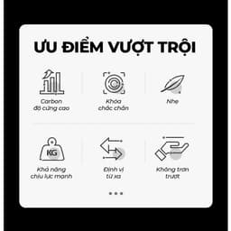 Gác Cần GUF Hắc Bạch 3