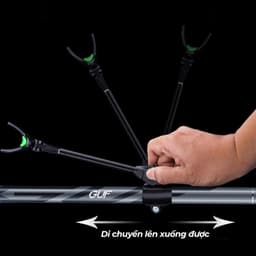 Gác Cần GUF Hắc Bạch 8
