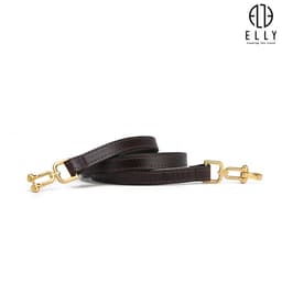 [Tặng hộp 20.10]  Dây thắt lưng nữ cao cấp da thật ELLY – ED70 2