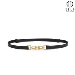 [Tặng hộp 20.10]  Dây thắt lưng nữ cao cấp da thật ELLY – ED70 3