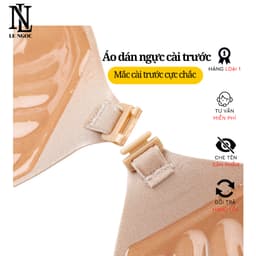 Áo Dán Nâng Ngực Kiểu Bàn Tay Cài Trước Thiết Kế Hình Vỏ Sò Độc Đáo Lê Ngọc 001 7