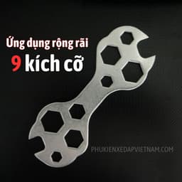 Cờ lê đa năng siêu tiện lợi 2 đầu, Cờ lê có nhiều kích cỡ phù hợp đa số loại ốc - CLDN 5