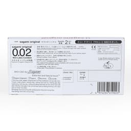Bao cao su Sagami 002 siêu mỏng bcs non latex hộp 2c OiO VN 5