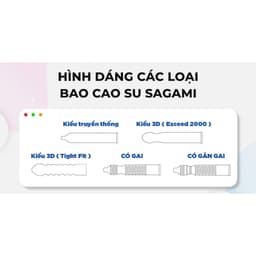 Bao cao su Sagami 002 siêu mỏng bcs non latex hộp 2c OiO VN 8