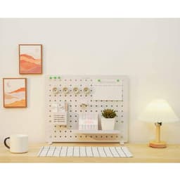 Bảng treo đồ HyperWork Aster PG02 Pegboard, chất liệu thép chống gỉ, phụ kiện setup bàn làm việc 2