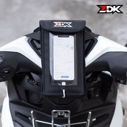 Túi ZDK mini, Túi treo đầu xe máy đựng điện thoại, thiết kế mới có lỗ sạc, 2 lớp hỗ trợ thoát nhiệt 3