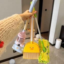 Bộ đồ chơi dụng cụ dọn dẹp cho bé Tiệm Nhà Mía, Đồ chơi tập làm việc nhà cho bé trai bé gái Sunkids 1