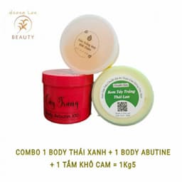 COMBO 3H BODY THÁI XANH TẨY TRẮNG DA DƯỠNG ẨM CHẤT XỊN 2