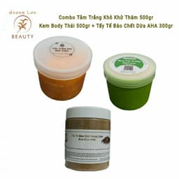 COMBO 3H BODY THÁI XANH TẨY TRẮNG DA DƯỠNG ẨM CHẤT XỊN 3
