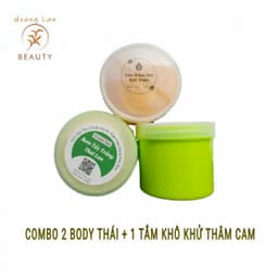 COMBO 3H BODY THÁI XANH TẨY TRẮNG DA DƯỠNG ẨM CHẤT XỊN 4