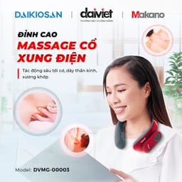 Máy massge cổ xung điện Daikiosan DVMG-00003 chính hãng [Hỏa tốc 30 phút] 7