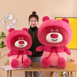 GẤU BÔNG LOTSO GẤU DÂU LOTSO XINH ẢNH THẬT TỰ CHỤP HÀNG VẢI LÔNG MỊN CAO CẤP NHÀ MIU GẤU XINH 5