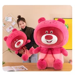 GẤU BÔNG LOTSO GẤU DÂU LOTSO XINH ẢNH THẬT TỰ CHỤP HÀNG VẢI LÔNG MỊN CAO CẤP NHÀ MIU GẤU XINH 4