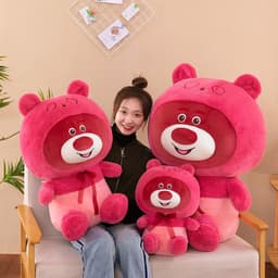 GẤU BÔNG LOTSO GẤU DÂU LOTSO XINH ẢNH THẬT TỰ CHỤP HÀNG VẢI LÔNG MỊN CAO CẤP NHÀ MIU GẤU XINH 1