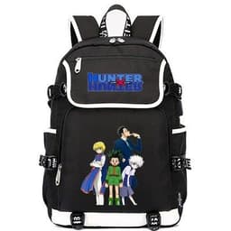 Balo nắp ngang in hình Hunter × Hunter Thợ săn tí hon anime chibi cặp sách nam nữ đi học 3