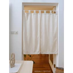 Rèm cửa ngăn phòng VẢI MỘC CANVAS loại mới phong cách Nhật bản (Đã bao gồm rèm và thanh treo) 7