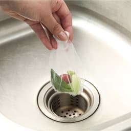 Bộ 100 Túi Lọc Rác Bồn Rửa Chén Bát JYoohome Túi Lưới Lọc Rác Rửa Bát Vải Tự Phân Huỷ Có Chun 4