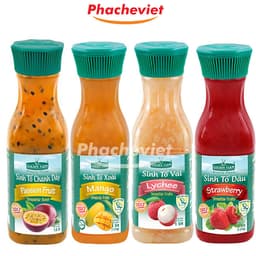 Sinh tố Golden Farm đủ vị trái cây chai 1000ml , dokhogiasi 2
