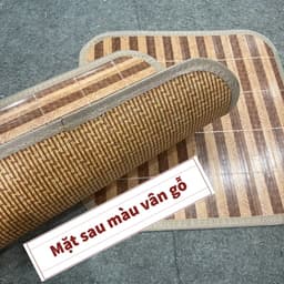 Tấm lót ghế trúc 2 mặt dùng cho ghế giám đốc, ghế văn phòng dùng cho mùa hè 3