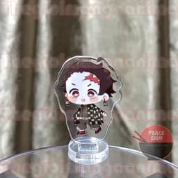 (mua 1 tặng 1) (3CM) Mô hình Standee KIMETSU NO YAIBA THANH GƯƠM DIỆT QUỶ ver ĐI CUTE tượng acrylic chibi mica anime 7