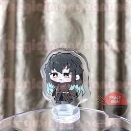 (mua 1 tặng 1) (3CM) Mô hình Standee KIMETSU NO YAIBA THANH GƯƠM DIỆT QUỶ ver ĐI CUTE tượng acrylic chibi mica anime 5