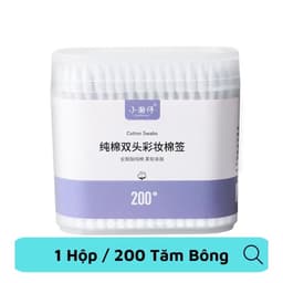 [ COMBO 5 ] Hộp 200 chiếc tăm bông ngoáy tai 2 đầu xoắn nhọn HM68 2