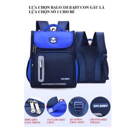 Balo học sinh tiểu học cho bé trai bé gái , cặp học sinh trẻ em cấp 1 từ lớp 1 - lớp 5 chống gù có phản quang 4
