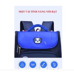 Balo học sinh tiểu học cho bé trai bé gái , cặp học sinh trẻ em cấp 1 từ lớp 1 - lớp 5 chống gù có phản quang 5