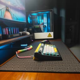 Lót chuột cỡ lớn rất đẹp có chỉ bo viền, pad chuột lớn 90x40, 80x30cm dày 3mm chuyên gaming chống trượt chống nước 8