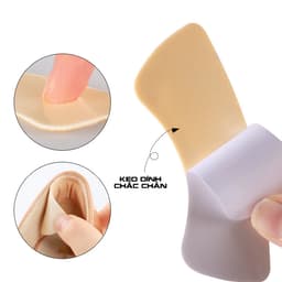 Set 4 Miếng dán gót chân và lòng bàn chân 4D LOMO cao cấp phù hợp cho mọi loại giày 6