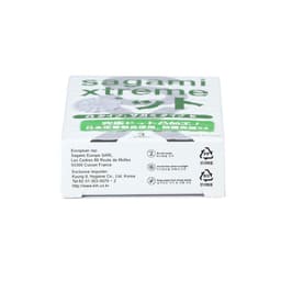 Bao cao su Sagami White Xtreme Box, bcs gân gai li ti Hộp 10c 5