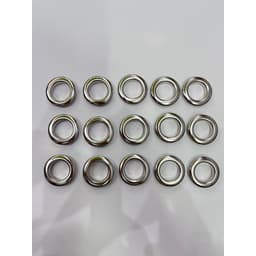 Khoen mắt cáo, khoen ore 20mm. Bằng thau không gỉ loại dày, màu Bạc 2