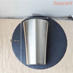 Ly Inox 2 Lớp Uông Nước-Ly Inox Uống Sinh Tố Uống Trà 6
