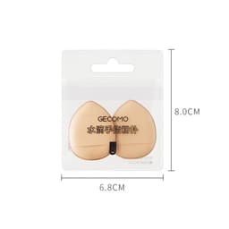Set 2 mút trang điểm GECOMO mini che khuyết điểm mụn và quần thâm mắt - Hity Beauty 2