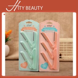 [Ngẫu nhiên] Set dao cạo chân mày kèm 3 lưỡi dao thay thế  Beiting Na B2010 - Hity Beauty 1