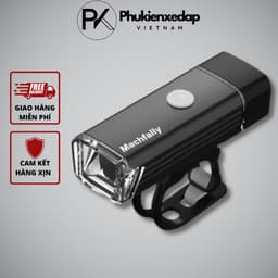 Đèn xe đạp thể thao USB MACHALLY, đèn led gắn xe đạp siêu sáng DP03 5