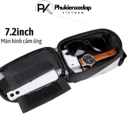 Túi xe đạp thể thao gọn gàng, Túi treo xe đạp dung tích lớn chống nước màn hình càm ứng TN06 2