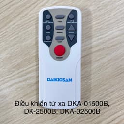 <DKA-01500B> Điều khiển từ xa máy làm mát DAIKIOSAN DKA-01500B, DK-2500B, DKA-02500B Hàng Chính Hãng 3