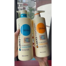 Combo Dầu Gội Xả Olexrs Kèm Kem Ủ Tóc Và Tinh Dầu Dưỡng Giúp Phục Hồi Tóc Olexrs Argan Oil Collagen Hair Salon 6