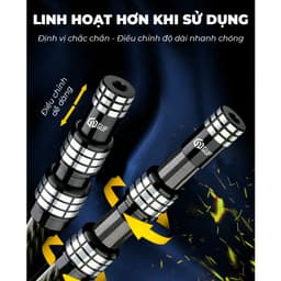 Gác Cần GUF S1 Vương Quyền Săn Hàng ( Vàng Đen ) 3