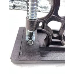 Máy dập khoen bạt bán tự động Size 10mm Bộ cối hoa sen Tốc độ đóng nhanh Không cần dùng long đền 9