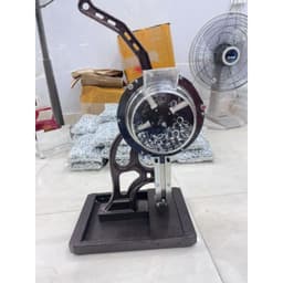 Máy dập khoen bạt bán tự động Size 10mm Bộ cối hoa sen Tốc độ đóng nhanh Không cần dùng long đền 6