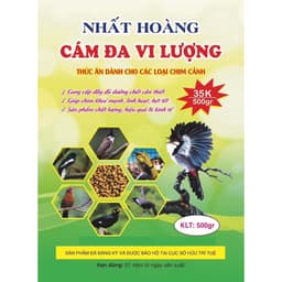 Cám chim Đa Vi Lượng Nhất Hoàng loại 500g. Cám dùng cho các loại chim cảnh (chào mào, Khuyên, chòe...) 3