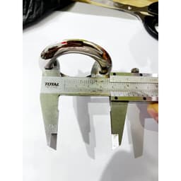 Khoen mắt cáo, khoen ore 40mm Bằng Inox sáng bóng, không gỉ 2