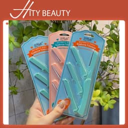 Combo dao cạo chân mày kèm 3 lưỡi dao thay thế Beiting Na - HIty Beauty 1